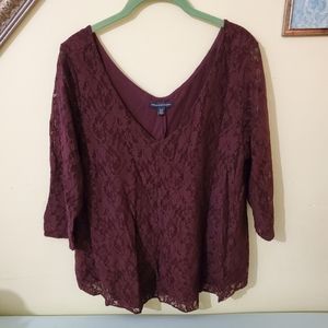 American Eagle Lace Shirt